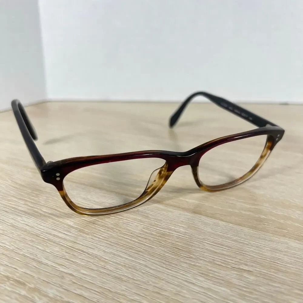Oliver Peoples OV5224 1224 Ashton Red Brown Eyeglasses 52-17-140 Frames Only